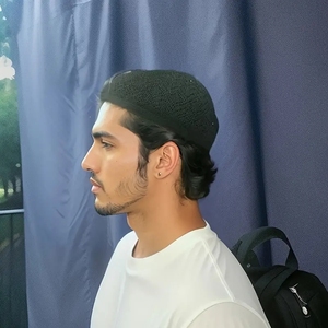 Breathable Hollow Out Muslim Prayer Skull <b>Cap</b> for <b>Men</b>, Stretchy Knitted Kufi, Comfortable Solid Color Undercap for Daily Worship - Product Image 2