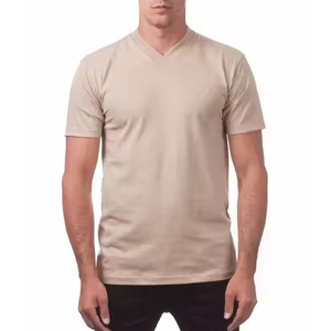 Camisetas Casuales para Hombre, Camisetas Sólidas de Manga Corta con Cuello en V, Camisetas de Verano, Camisetas de Playa, Camisetas Básicas Cortas 3XL, Precio Básico, Todas las Calidades - Product Image 1