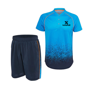 Uniforme de Tenis de Poliéster con Diseño Personalizado, Secado Rápido, Transpirable, Pedidos al por Mayor Disponibles, Múltiples Tallas y Colores para Satisfacer las Necesidades del Jugador y del Equipo - Product Image 1