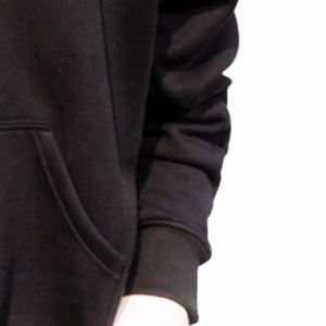 Sweat-shirts et pulls molletonnés pour hommes en molleton bouclette 100% coton épais, coupe oversize à épaules tombantes, avec logo personnalisé - Product Image 5