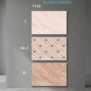 3D Flower Pattern 30x60 Matt Beige Color Ceramic <b>Wall</b> Shower Tile for Bathroom and Kitchen Glossy Glazed Polished <b>Wall</b> TIles - Product Image 2