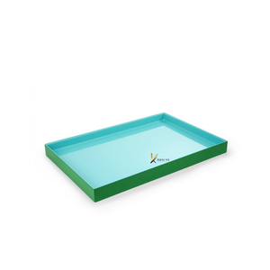 Polished Finished Luxury Eco-Friendly Decorative Lacquer Food Serving Tray Custom OEM ODM Wholesale Tray Set From Vietnam - Product Image 2