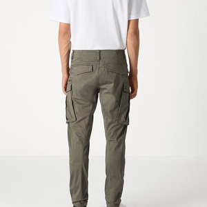 Pantalones Cargo Casuales de Lona para Hombre, Diseño Personalizado, 100% Algodón, Impermeables, Transpirables, Corte Ajustado, Directo de Fábrica, Largos - Product Image 5