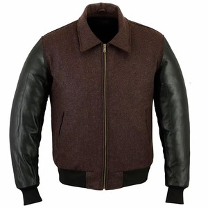 Cardigan tissé à col montant – Polaire écologique, décontracté, pour l'automne, usage quotidien, durable et confortable - Product Image 1