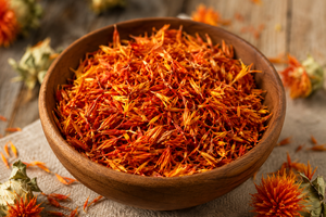 Premium <b>Dried</b> Safflower <b>Petals</b> | Natural Carthamus Tinctorius Flower <b>Petals</b> for Tea, Herbal & Cosmetic Use - Product Image 2