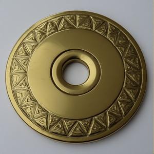 Placa Trasera Decorativa de Acero Contemporánea, Adecuada para Puertas Interiores Elegantes, Ofrece Resistencia y Atractivo Visual - Product Image 1