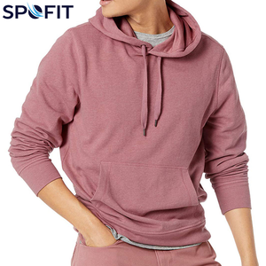 Sweat à capuche décontracté pour homme, best-seller, personnalisé, en tissu mélangé de coton doux, streetwear, coupe oversize, couleur unie - Product Image 3