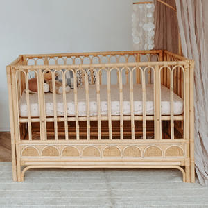 Cunas cuadradas para bebés, cunas de ratán, cunas tejidas a mano, muebles infantiles al por mayor, moisés, cunas - Product Image 1