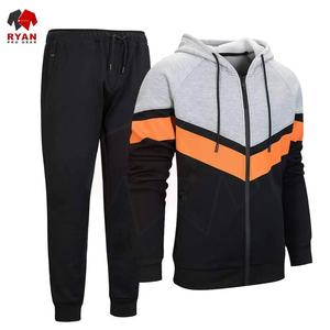 Chándal personalizado para hombre Ryan Pro Gear, transpirable, de color sólido, tallas grandes, con impresión o bordado de logotipo personalizado, venta al por mayor. - Product Image 3