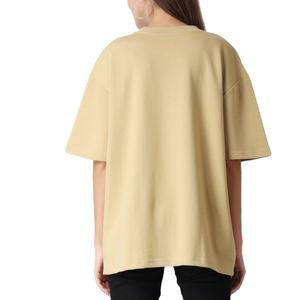 Recién llegado, nueva camiseta de verano para mujer, camiseta de manga corta de algodón ajustada de Color sólido para mujer de BD - Product Image 5