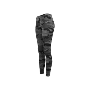Navy blue ribbed <b>leggings</b> Seamless <b>yoga</b> pants Breathable spandex <b>leggings</b> Full length <b>yoga</b> tights - Product Image 4