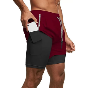 Pantalones Cortos Deportivos para Hombre 2026, Sólidos, de Secado Rápido, Impermeables, Transpirables, para Verano, Fitness, Gimnasio, Correr - Product Image 1