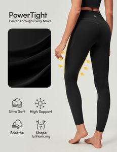 Leggings de sport pour femmes avec poches pour téléphone, pantalons de yoga taille haute pour la gym, le fitness et l'entraînement, étiquette privée, fourniture OEM - Product Image 6