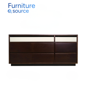 Armoire de rangement de bureau moderne de luxe avec lumière durable solide MDF bois pour hôtel chambre d'amis Vietnam usine de meubles - Product Image 3