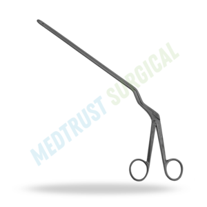 Rongeur pituitaire à baïonnette 6,5 pouces 165 mm, instrument chirurgical neuro-spinal pour la préhension des disques et la chirurgie de la colonne vertébrale - Product Image 4