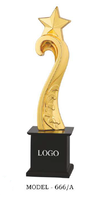 Trofeo metálico de alta calidad, fabricado con materiales duraderos, ideal para programas de reconocimiento, competencias y premios por logros.