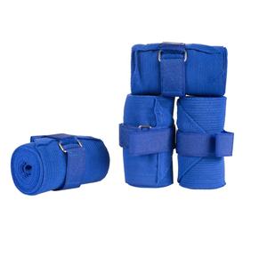 Bandages de cheval en polaire équestre Bandage de cheval en polaire personnalisé 4 pièces/ensemble avec logo personnalisé - Product Image 6