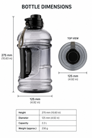 Bouteille d'eau sport grande capacité pour l'été, résistante aux hautes températures, avec paille, pour hommes, fitness en extérieur, gym, camping écologique
