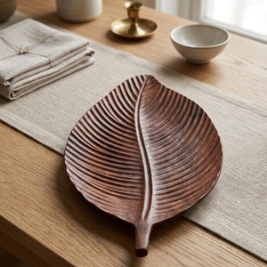 acacia tray for serving desserts acacia tray for serving cake acacia tray for serving pizza <b>slices</b> acacia tray for serving burge - Product Image 5