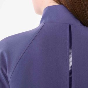 Blouse médicale personnalisée pour infirmière et médecin, épaisse, avec fermeture éclair sur le devant, uniforme d'hiver et d'automne - Product Image 6