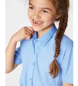 Chemises Scolaires Personnalisables OEM Unisexe pour Enfants, Faciles à Repasser, 2-16 Ans, en Mélange de Coton Respirant, Uniformes Personnalisables, Prix Direct Usine - Product Image 2