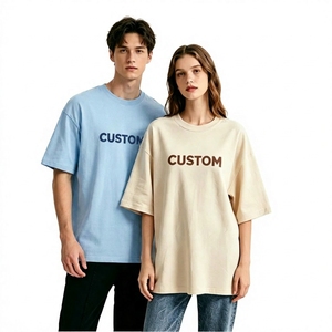 Camiseta de Algodón Jersey de 300 GSM para Hombre y Mujer con Logotipo Impreso, Camiseta Blanca al por Mayor, Camiseta Unisex 100% Algodón - Product Image 5