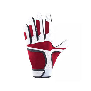 Hot Selling Custom Color Best Quality Softball Cabretta Leather Batting <b>Gloves</b> Breathable <b>Baseball</b> Batting <b>Gloves</b> Manufacturer - Product Image 6