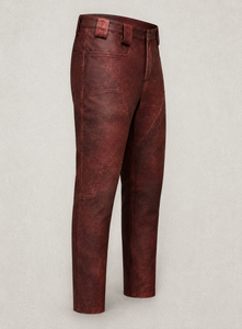 Pantalones de Motociclista para Hombre, Cintura Media, Corte Recto, Lona Resistente, Secado Rápido, Frente Plano con Bolsillos, Cierre de Botones, Estilo Invernal - Product Image 4