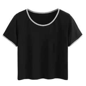 Camiseta Corta de Último Diseño 2025 para Hombre, Personalizable con Serigrafía, 100% Algodón, Color Negro, Corte Holgado y Transpirable - Product Image 5