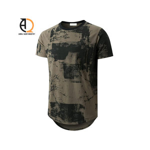 Print Custom logo High Quality Street t Shirt for Men Hip Hop Full Manufacturer Cotton t Shirts - Product Image 3