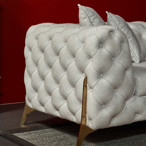 Luxury Chesterfield <b>Sofa</b> Convertible Classic Tufted Fabric Deep Button Upholstered <b>Storage</b> <b>Sofa</b> <b>Bed</b> Modern Style Living Room - Product Image 4