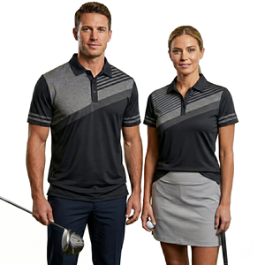 Vente en gros de maillots de golf personnalisés, sublimation, chemises de golf pour hommes, polos de golf à manches courtes pour femmes, shorts de golf pour femmes - Product Image 1