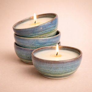 Lagoon Grande Ceramic Candle Vessel Wide Deep Bowl Thick Durable Heat Resistant Smooth Glaze Single Wick Luxury Home Decor - Product Image 6