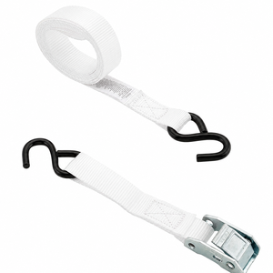 25mm 250kg Polyester Cam Buckle Tie Down Strap with <b>S</b> <b>Hook</b> for Cargo Securing Heavy Duty Factory Direct OEM Supplier - Product Image 5