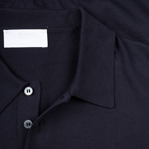 Camiseta Polo de Lona Sólida de Alta Calidad para Hombre, Transpirable, Ecológica, de Manga Corta, Corte Ajustado, Personalizable - Product Image 5