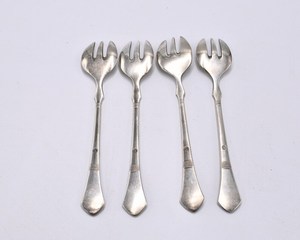 Ensemble de fourchettes à dîner en acier inoxydable au design classique pour la cuisine à domicile - Product Image 3
