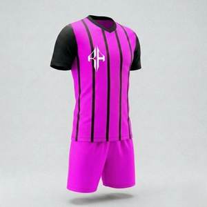 Uniforme de Fútbol Transpirable de Manga Corta Personalizado de Alta Calidad con Logotipo Personalizado para Hombre, Servicio OEM de Verano por RIVIAN ATLANTIC - Product Image 3