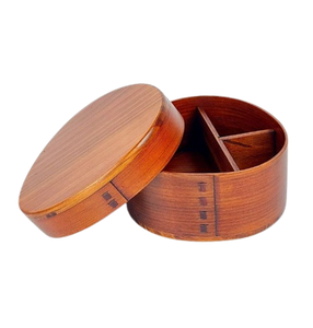 Bol en bois en forme de poisson avec couvercle, écologique, boîte à chapati/roti, panier chauffe-tortillas mexicain en bois de manguier - Product Image 3