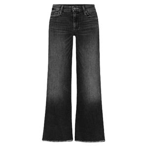 Pantalones Cargo de Cintura Alta y Pierna Ancha para Mujer, Casuales, Largos, de Corte Holgado, en Mezclilla de Algodón Lavado - Product Image 5