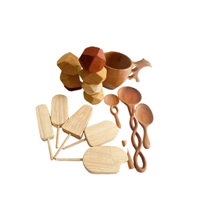 Rustic Wooden Spatula Wooden Cooking <b>Utensils</b> <b>Set</b>- Classic Wooden Tableware <b>Kitchen</b> Soup Spoon Use for Wooden <b>Kitchen</b> Tools - Product Image 5