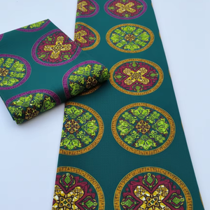 Tela de Algodón con Estampado Africano Original de Hitjem Export, Proveedora a Diseñadores de Moda en Europa, África y Mercados de Islas - Product Image 1