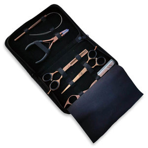 Complete Salon Hair Extension Tool Kit Pliers Hook <b>Needle</b> Rings <b>Beads</b> Thread For Professional Hair Extension Work - Product Image 1