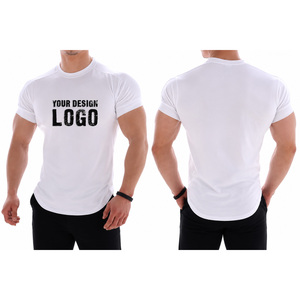 เสื้อยืดออกกำลังกายผู้ชาย ระบายอากาศ แห้งเร็ว เสื้อฟิตเนส เสื้อวิ่งสมรรถนะสูง เสื้อผ้ากีฬา เสื้อยืดออกกำลังกายในยิม เสื้อ OEM - Product Image 6