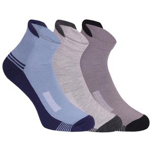 Chaussettes décontractées pour hommes en coton/nylon, respirantes, anti-bactériennes, durables, à motif géométrique, avec logo sur le bord, séchage rapide, pour le printemps - Product Image 3