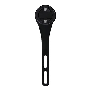 Soporte integrado para manillar de bicicleta de carretera de aleación de aluminio, soporte para ordenador, soporte para velocímetro <span class=keywords><strong>GPS</strong></span>, piezas de bicicleta para Garmin <span class=keywords><strong>Bryton</strong></span> - Product Image 1