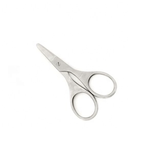 Ciseaux à ongles et à cuticules les plus vendus, en acier inoxydable, lames droites, pointe arrondie, pour droitiers, pour la manucure et la coupe des ongles - Product Image 6