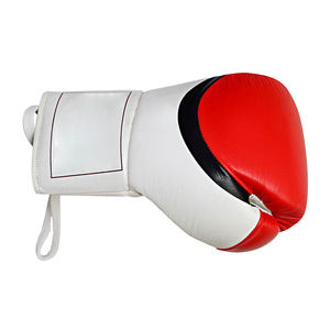 Gants d'entraînement de boxe de haute qualité en PU personnalisés, robustes, avec sangle de poignet réglable et fermeture auto-agrippante pour l'entraînement de boxe - Product Image 4