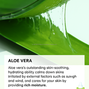 Siero Idratante Lenitivo all'Aloe Vera ed Ectoina K Beauty, Essenza in Fiale per una Pelle Luminosa OEM - Product Image 4