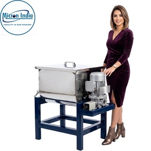 Mezcladora Industrial de Acero Inoxidable Micron India 440V para Mezclar Masa, Pasta y Polvo, Apta para Alimentos, Productos Químicos y Bebidas Carbonatadas, 1 Año de Garantía - Product Image 1