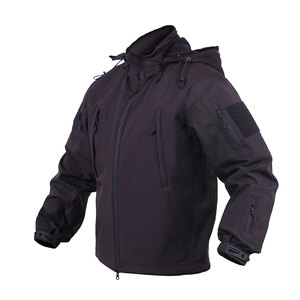เสื้อแจ็คเก็ตผู้ชายแบบมีฉนวนกันความร้อน ผ้า softshell กันน้ำ ด้านนอกบุด้วยผ้า soft thermal ให้ความอบอุ่น ยืดหยุ่นได้ กระชับรูปร่าง เหมาะสำหรับการเดินป่า - Product Image 3